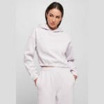 Bluza Urban Classics Short Oversized Sweat Softlilac
