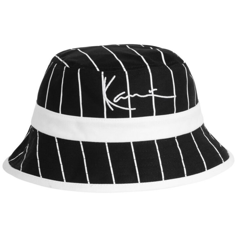 Bucket Hat Karl Kani Signature Reversible Black & Red-Navy 2