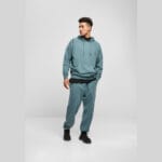 Hanorac Urban Classics Overdyed Dustyblue