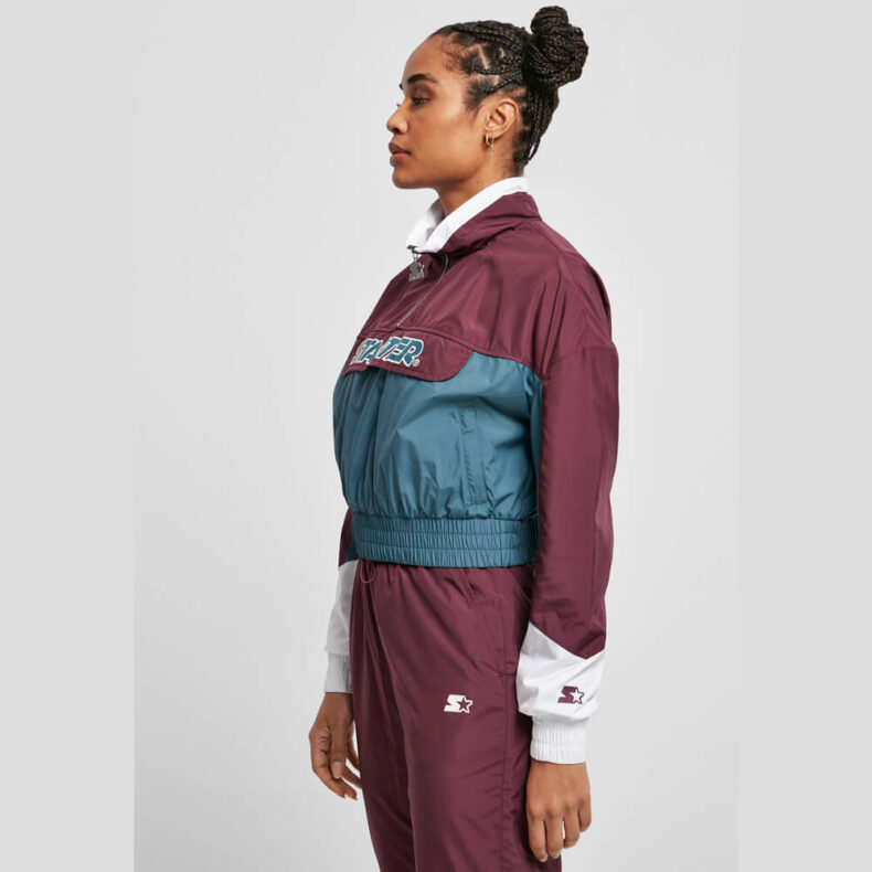 Jacheta Starter Colorblock Pull Over Darkviolet 2