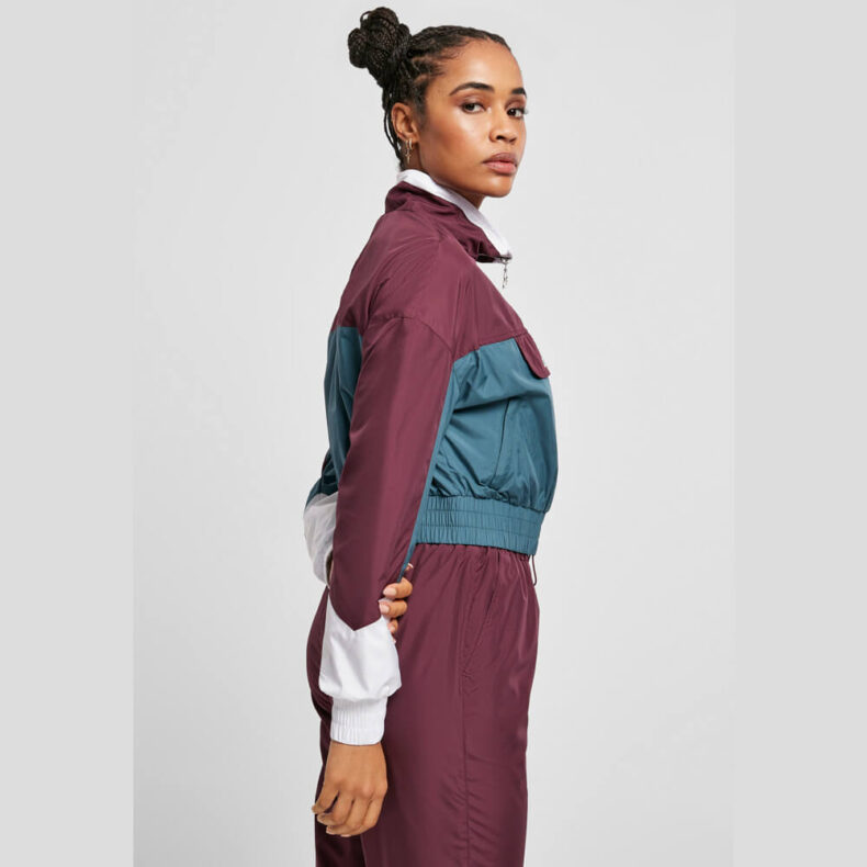 Jacheta Starter Colorblock Pull Over Darkviolet 3