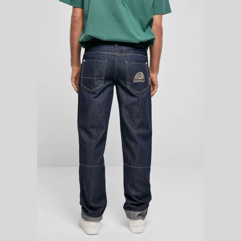 Pantaloni Southpole Turn Up Denim Raw Indigo 1