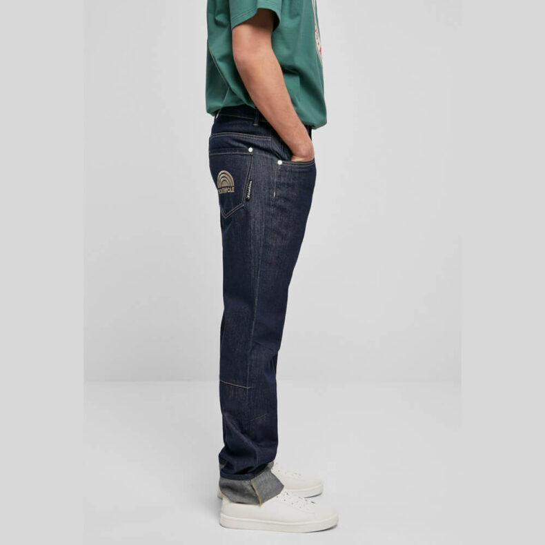 Pantaloni Southpole Turn Up Denim Raw Indigo 3