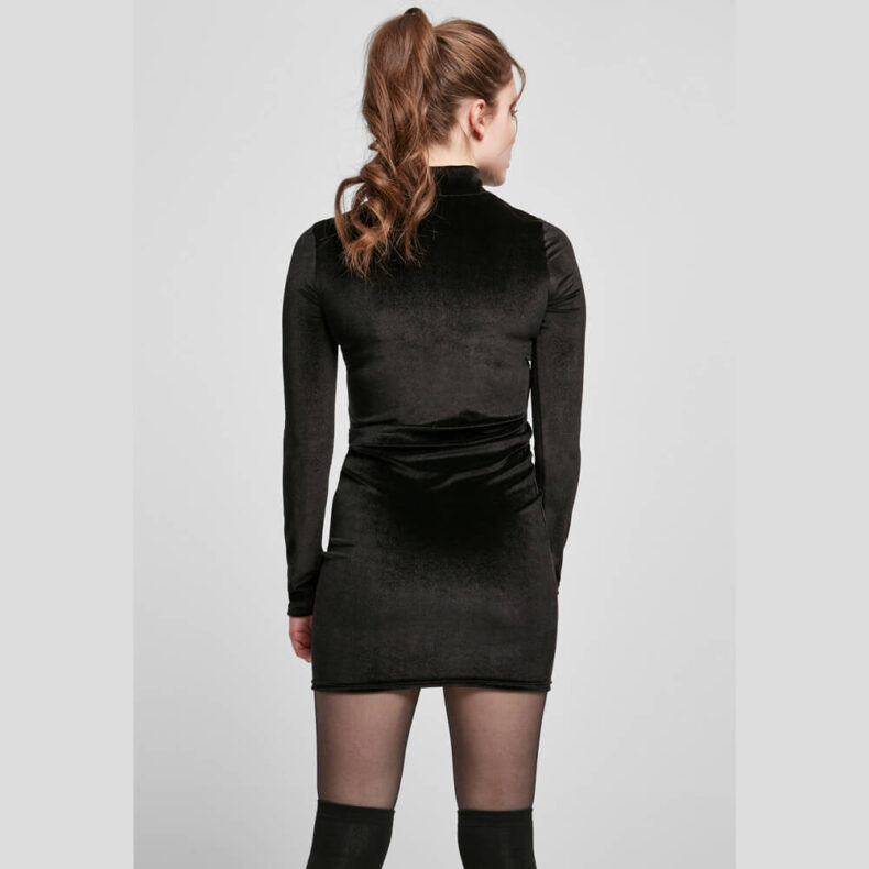 Rochie Urban Classics Velvet Turtle Neck 1