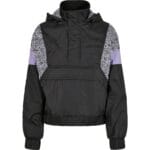 Windbreaker Urban Classics AOP Mixed Pull Over Zebra