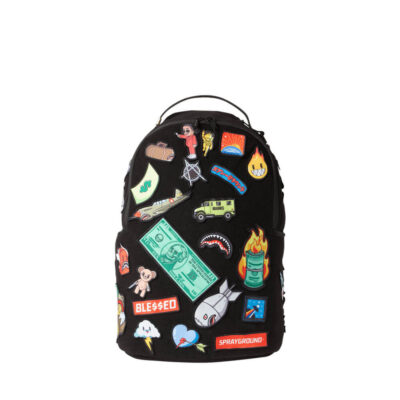 Rucsac Sprayground Patches on patches