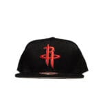 Sapca Mitchell & Ness snapback Houston Rockets black Downtime Redline