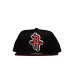 Sapca Mitchell & Ness snapback Houston Rockets black Pop Back
