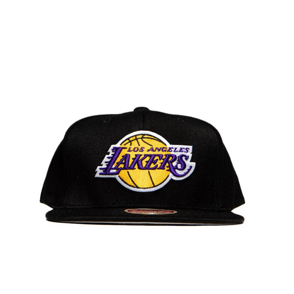 Sapca Mitchell & Ness snapback Los Lakers black Downtime Redline - Notorious - Streetwear & Urban Fashion