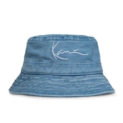 Bucket Hat Karl Kani Small Signature Denim Blue