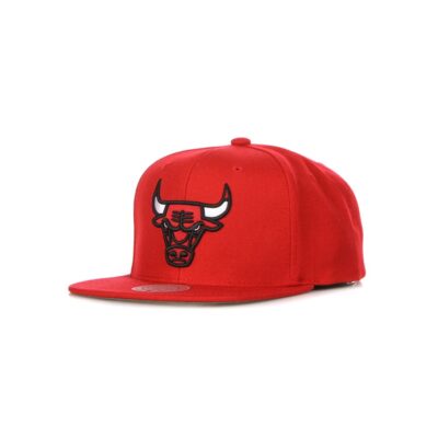 Sapca Chicago Bulls Team Ground Snapback red
