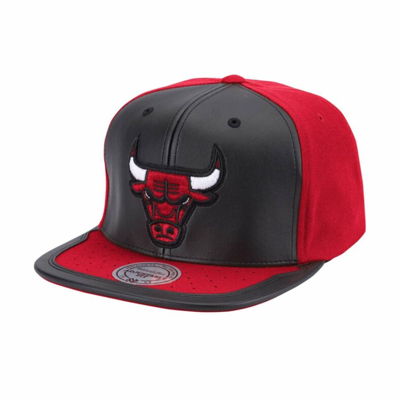 Sapca Mitchell & Ness snapback Chicago Bulls Day One Snapback red