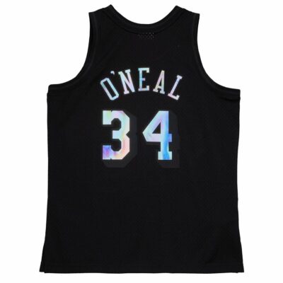 Swingman Jersey Mitchell & Ness Los Angeles Lakers #34 Shaquille O'Neal Iridescent 1