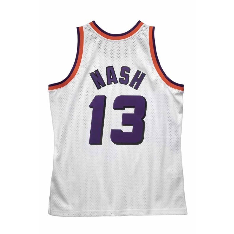 Swingman Jersey Mitchell & Ness Phoenix Suns #13 Steve Nash White 1