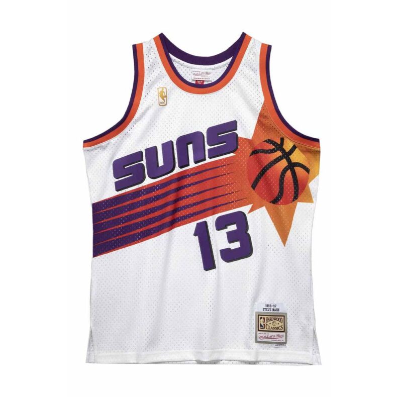 Swingman Jersey Mitchell & Ness Phoenix Suns #13 Steve Nash White