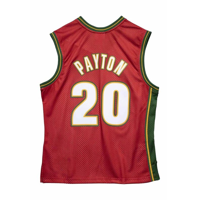 Swingman Jersey Mitchell & Ness Seattle Supersonics #20 Gary Payton Red 1