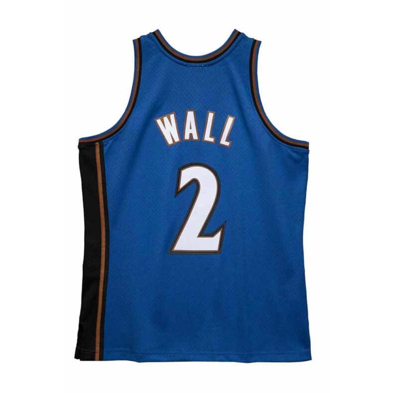 Swingman Jersey Mitchell & Ness Washington Wizards #2 John Wall Royal 1