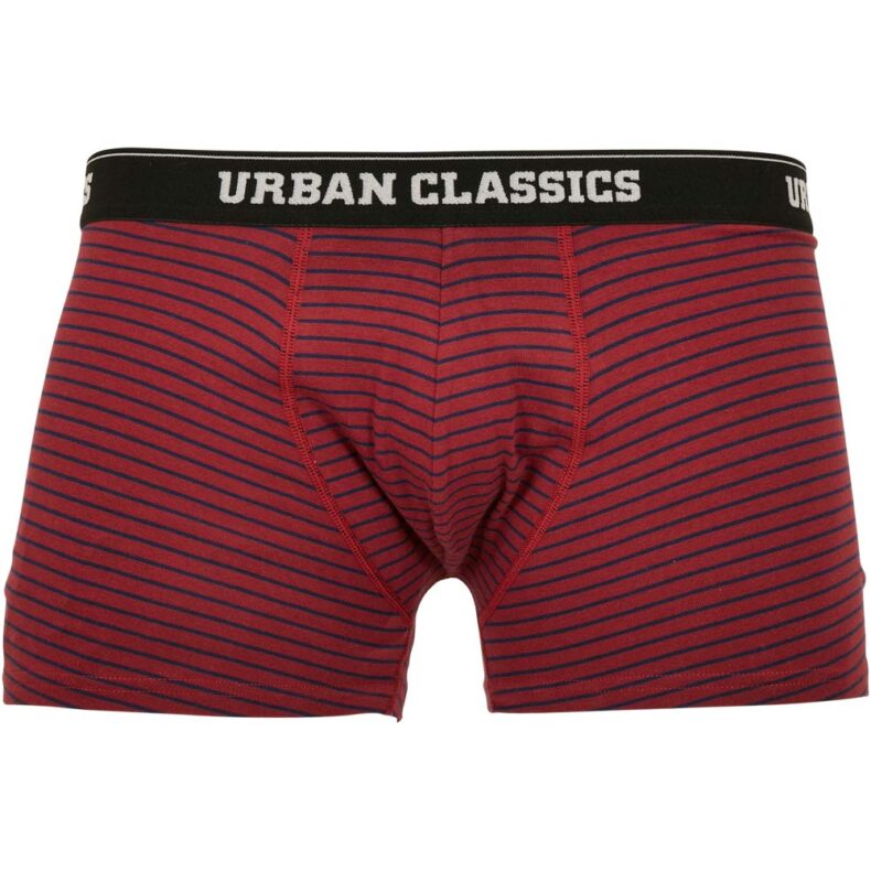 Boxeri Barbati Logo Urban Classics 3-Pack RedWhiteNavy