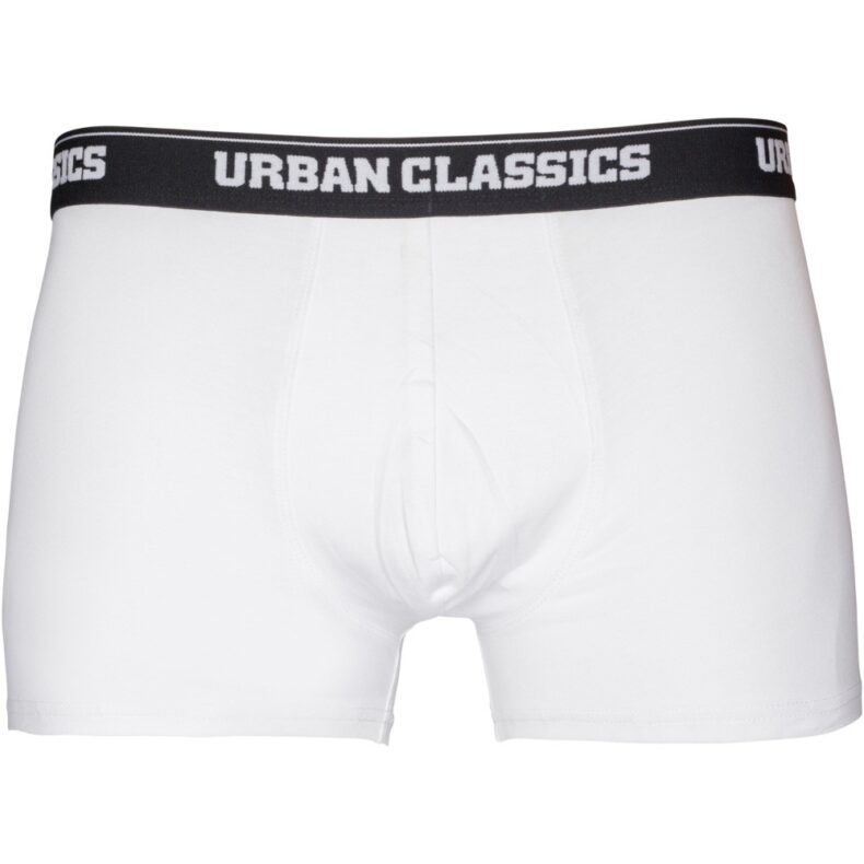 Boxeri Barbati Logo Urban Classics 5-Pack GreenWhiteGreyBlack 2