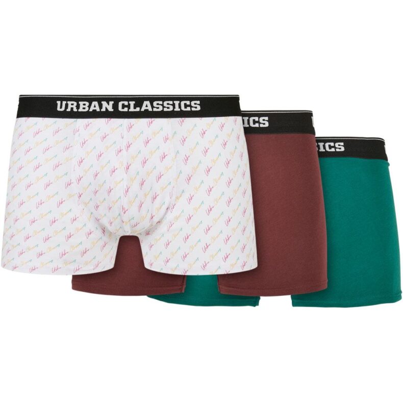 Boxeri Barbati Organic Urban Classics 3-Pack Script1