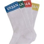 Sosete Logo Urban Classics 4-Pack White1