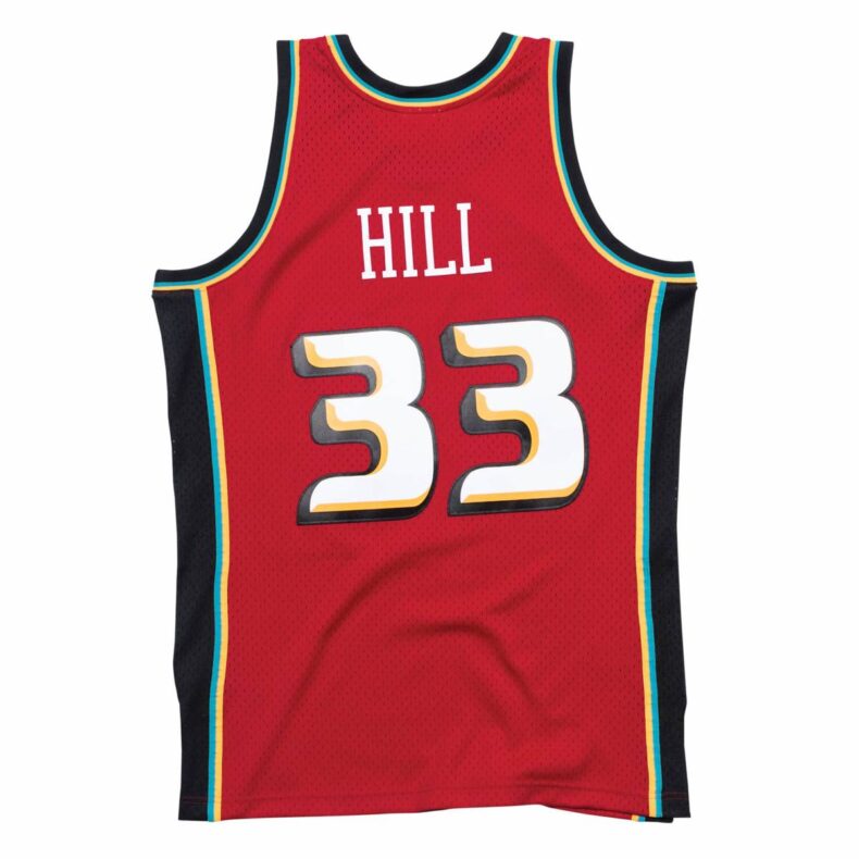 Swingman Jersey Mitchell & Ness Detroit Pistons #33 Grant Hill Red 1