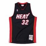 Swingman Jersey Mitchell & Ness Miami Heat #32 Shaquille O'Neal Black