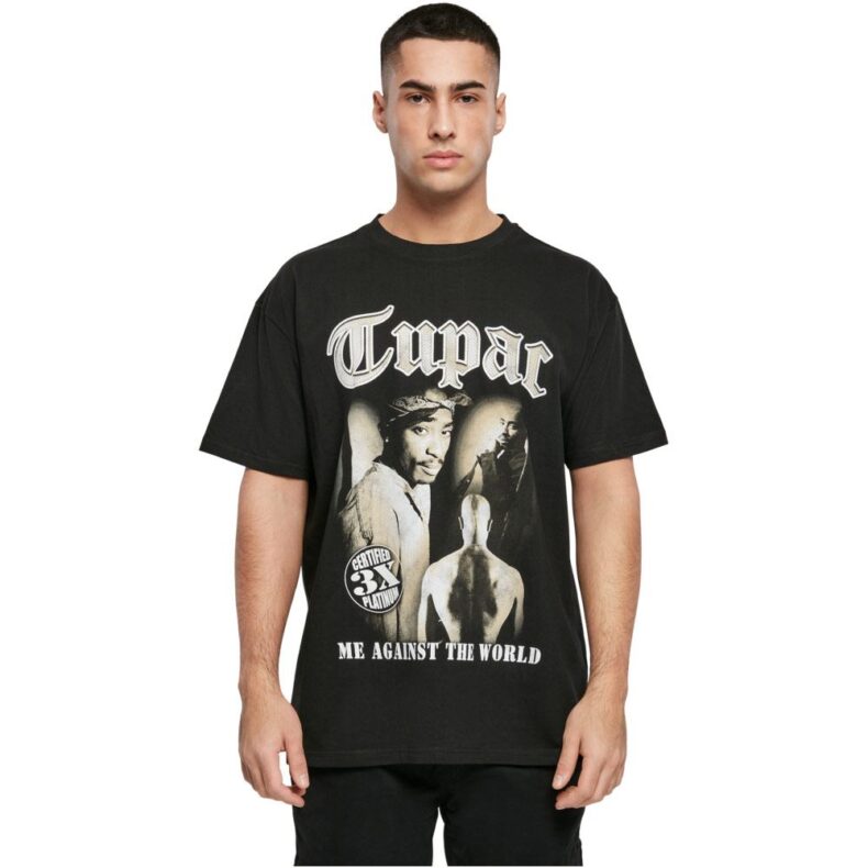 Tricou Tupac MATW Sepia Black