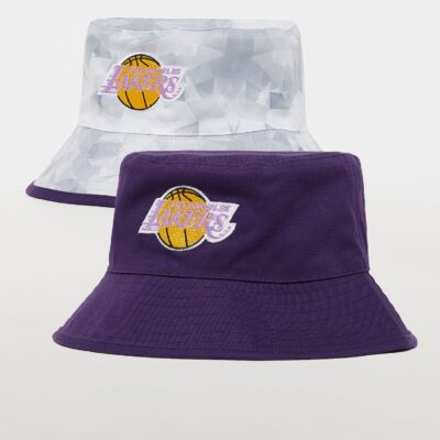 Bucket Hat Mitchell & Ness Lifestyle Reversible HWC NBA Los Angeles Lakers