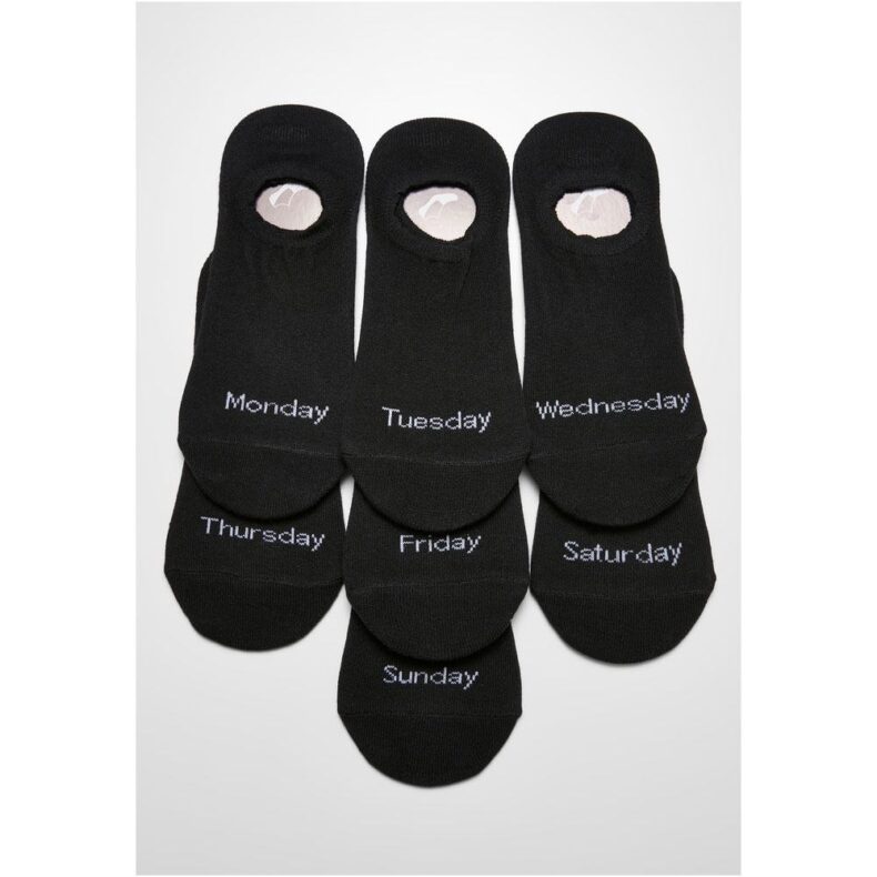Sosete Urban Classics Invisible Weekly 7-Pack Black 2