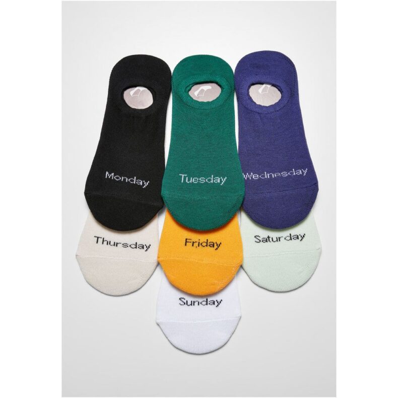 Sosete Urban Classics Invisible Weekly 7-Pack Multicolor 1