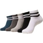 Sosete Urban Classics Sporty Half Cuff Logo 5-Pack