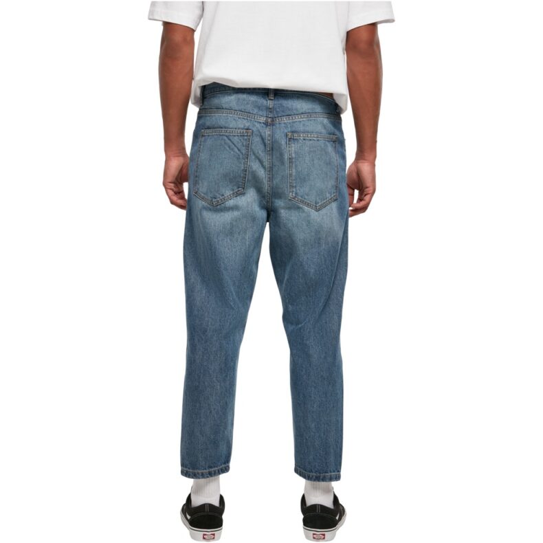 Blugi Urban Classics Cropped Tapered Blue 1