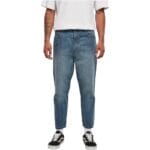 Blugi Urban Classics Cropped Tapered Blue