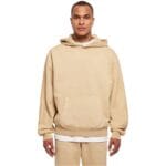 Hanorac Urban Classics Heavy Terry Garment Dye Bej