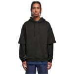 Hanorac Urban Classics Oversized Doublesleeve Black