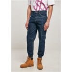 Pantaloni Southpole Denim With Cargo Pockets Raw Indigo