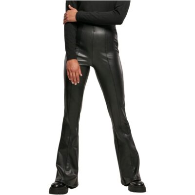 Pantaloni Urban Classics Synthetic Leather Flared