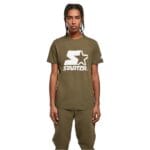 Tricou Starter Logo White Darkolive