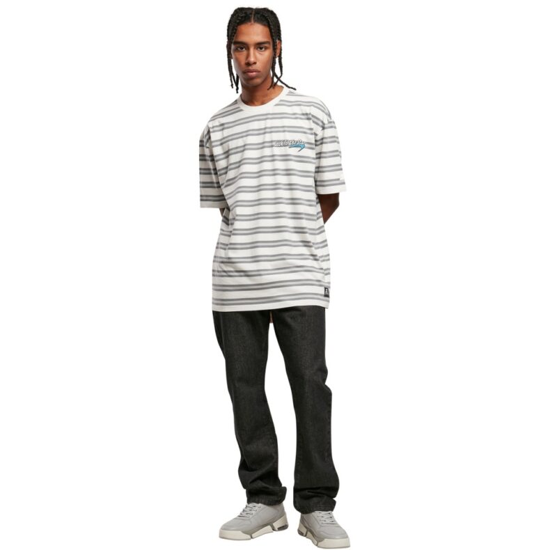 Tricou Starter Look for the Star Striped Oversize White 4