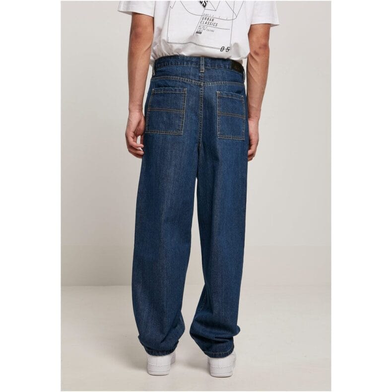 Blugi Urban Classics 90‘s Mid Indigo Washed 1