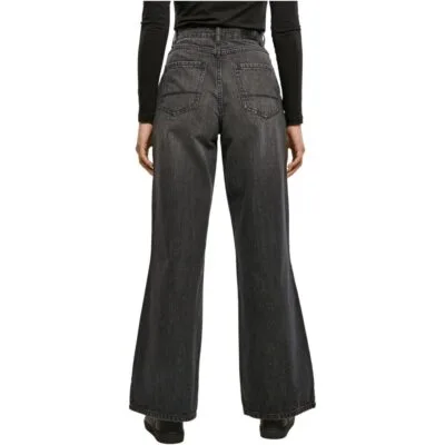 Blugi Urban Classics Wide Leg Denim Black 1