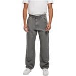Pantaloni Urban Classics Double Knee Carpenter Grey