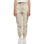 Pantaloni Urban Classics High Waist Cargo Comfort Jogging Softseagrass