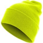 Caciula Masterdis Beanie Basic Flap Long Version Neonyellow