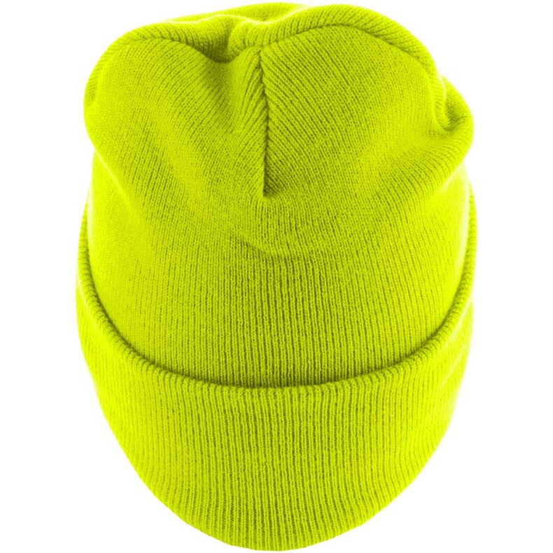 Caciula Masterdis Beanie Basic Flap Long Version Neonyellow 2