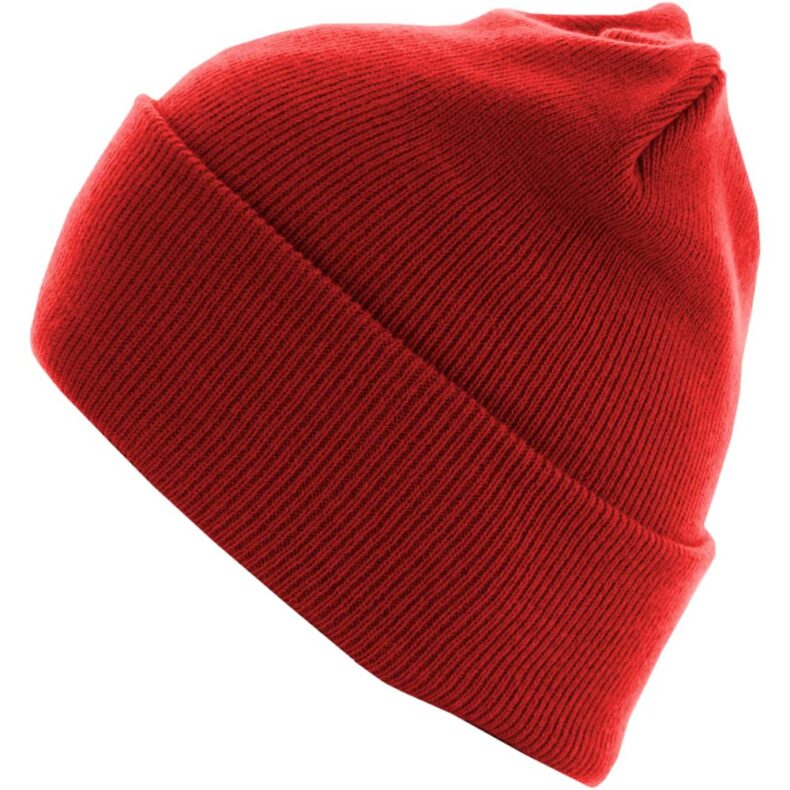 Caciula Masterdis Beanie Basic Flap Long Version Red 1