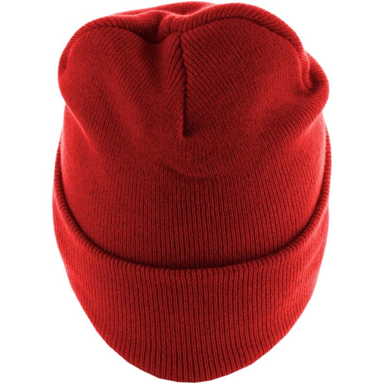 Caciula Masterdis Beanie Basic Flap Long Version Red 2