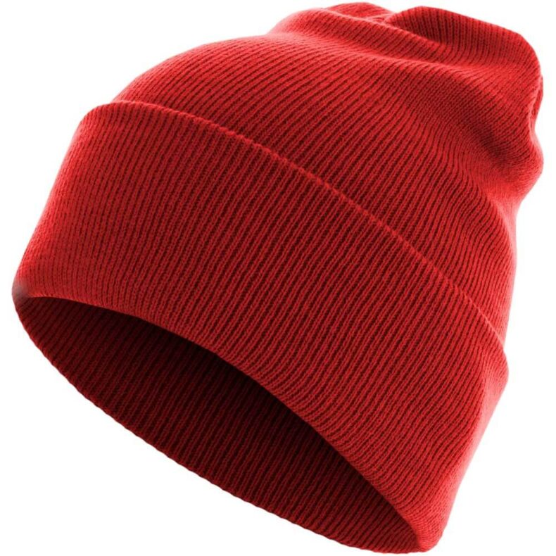 Caciula Masterdis Beanie Basic Flap Long Version Red