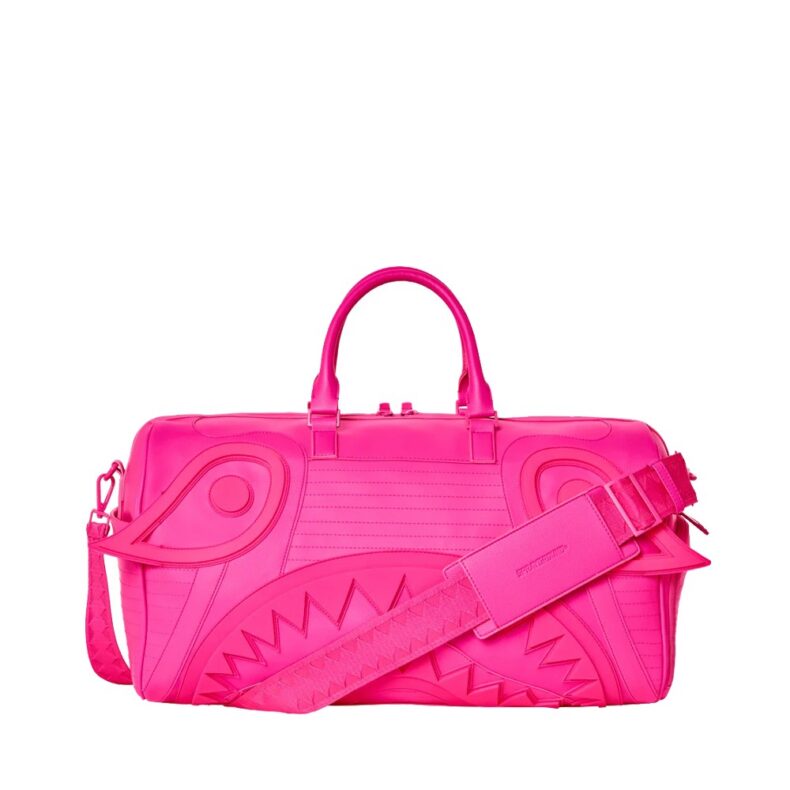 Sprayground Insaneasylum Pink Duffle Bag 2